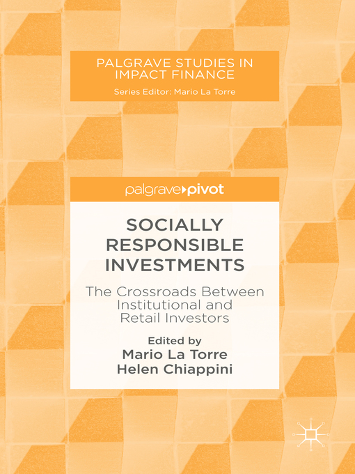 Title details for Socially Responsible Investments by Mario La Torre - Available